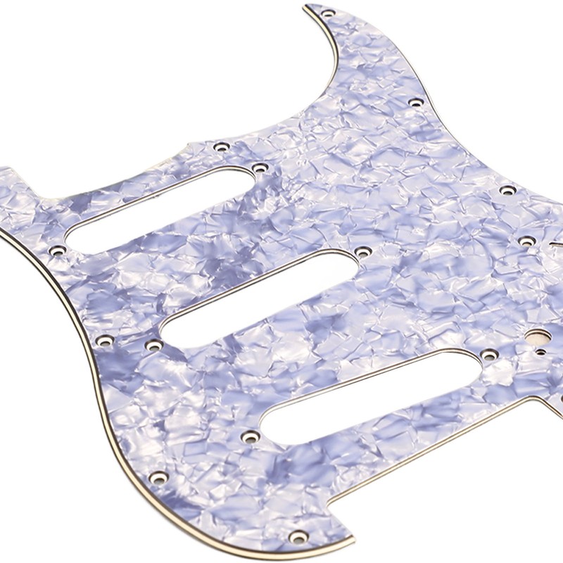 Guitar Pickguard Replacement Aluminum Foil Shielding PVC Scratch Protection Guitar