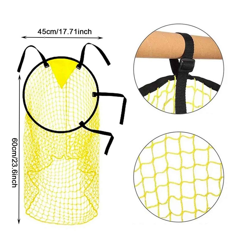 AWAVM Soccer Top Bins Target Net Soccer Target Goal Football