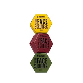 Tooletries - Limpiador facial de silicona para hombres, cepillo para polvo de limpieza facial, limpieza impermeable, cepillos faciales para limpieza y exfoliación (paquete de 3)