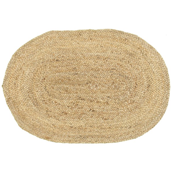 LR Resources Jute LR50135-NAT2030 Natural Rectangle 2 X 3 ft