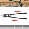 MAXPOWER Bolt Cutter 30 inch, Max Jaw Opening 13/16", Heavy