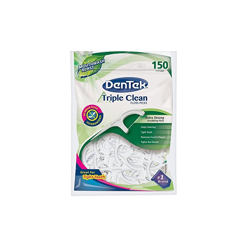Dentek Triple Cln Floss Size 150ct (2 Pack)