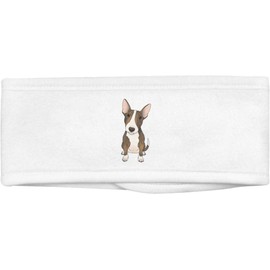 Azeeda 'Sitting Bull Terrier' Beauty Head Band/Haarband (HB00038312)