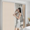 Vatge Closet Curtains, Accordion Style Door Curtains for Doorways, Pleated