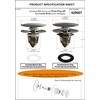 Artiwell Universal Bathroom Sink Drain Stopper, Fits Most Pop-Up Drains