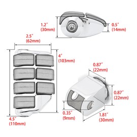 FENGREN Motorcycle Front Footrests Footpegs Pedals Footboards Fits For Honda Shadow 750 VT750 Ace/Aero/Spirit/Phantom VTX1300 VTX1800 VT1300 Fury Steed VT600 VLX400 Deluxe Magna VF750