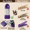 Clothes Pegs 30 Pack Heavy Duty, Pegs for Washing Line,