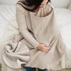 SULIUDAJI Nursing Cover for On the Go, Muslin Nursing Cover