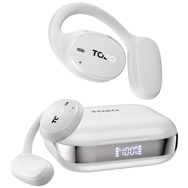 TOZO OpenEgo True Wireless Open Ear Headphone, 5.3 Bluetooth Sport