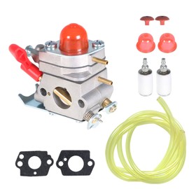 TINVHY 530071811 Carburetor Replacement for Poulan Pro PP025 PP125 P4500 P4500F PP258TP PP25E Trimmer for 358791010 Craftsman Weedeater for 25cc Pole Saw ZAMA C1U-W19