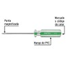Pretul DT-10P, Desarmador punta Torx T 10 mango de PVC