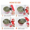 AHRLIC Manual Can Opener, Heavy Duty Stainless Steel Tin Openers