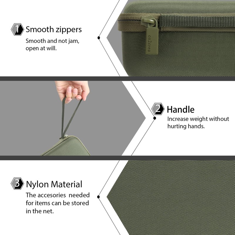 co2CREA Hard Travel Case for VTech Kidizoom Duo/Duo DX/Duo Deluxe/Twist/Pix/Pix