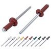 (Pack of 80) Varnished Blind Rivets 4.0 x 12 mm,