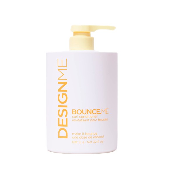 DESIGNME BOUNCE.ME Curl Conditioner with Argan Oil and Anti-frizz formula | Extra Nourishment and Protection | Provides Moisture Curl and Shine for Curly Hair, 1L