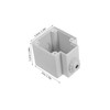 SHINEOFI 2pcs Outdoor Waterproof Electrical Box Lid Splash-Proof Socket Protector