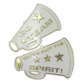 3" Flat Megaphone 2pc Gold