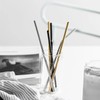 ZOHO Reusable Premium 8.5" Stainless Steel Straws – Set of