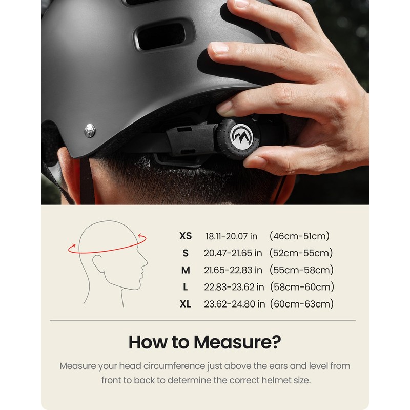 OutdoorMaster Skateboard Cycling Helmet - Two Removable Liners Ventilation Multi-Sport