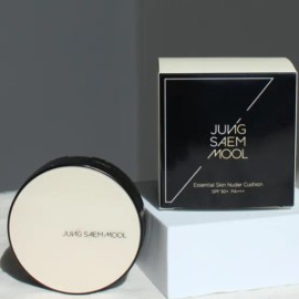 Jeongsaemmul JUNGSAEMMOOL Essential Skin Nuder Cushion Foundation Product + Refill Cushion Set No. 19 Light / 정샘물 에센셜 스킨 누더 쿠션 파운데이션 본품+리필쿠션세트 19호 라이트