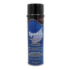 Quest Specialty SPARKLE Stainless Steel Cleaner, 20 oz. can, 1 count, Blue, 2220-1