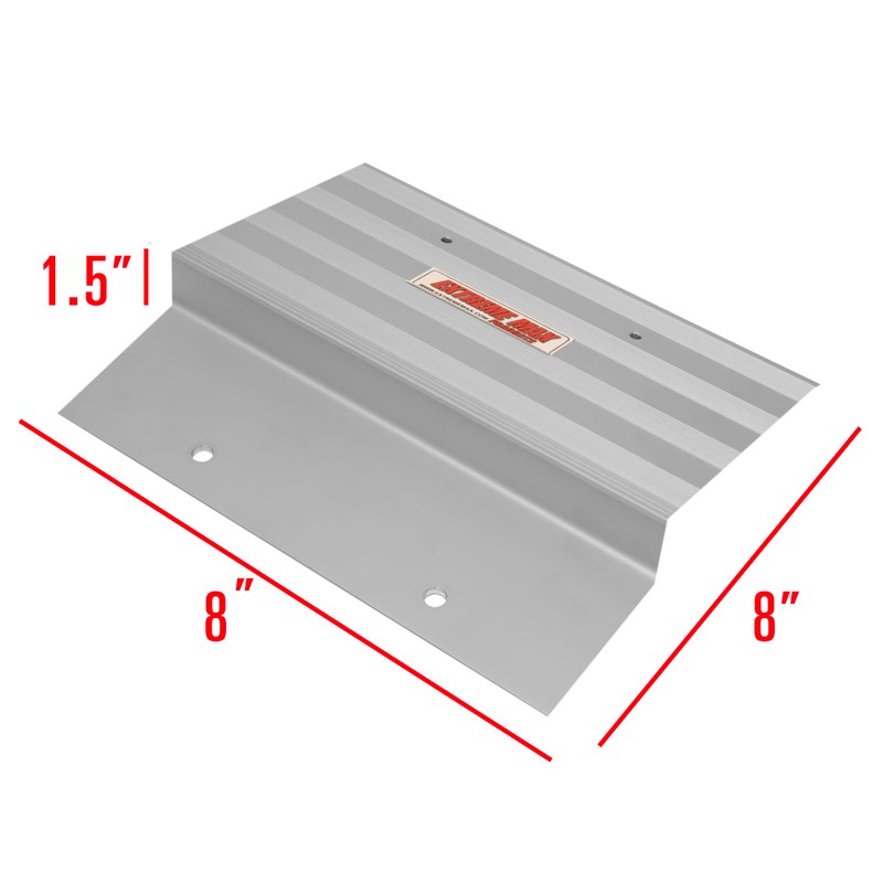 Extreme Max 5001.6801 Aluminum Ramp Kit for 2x8 Boards –