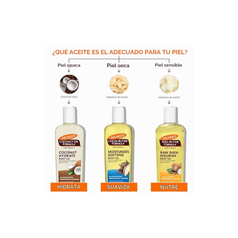 Palmers Body Oil Variety Pack (Pack of 3)