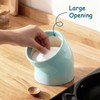 Salt Pig Ceramic Salt Cellar, Wide Caliber Dishwasher‑Safe Counter Holder