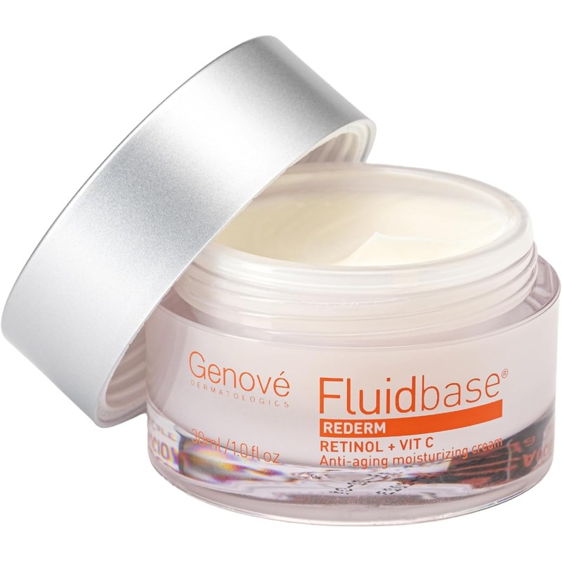 Genové Fluidbase Rederm Crema con Retinol y Vitamina C, envase