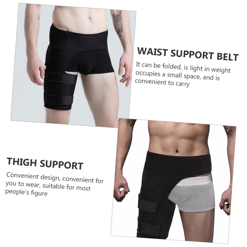 SAFIGLE 1pc Fitness Thigh Support Belt Lumbar Belt Protective Waist