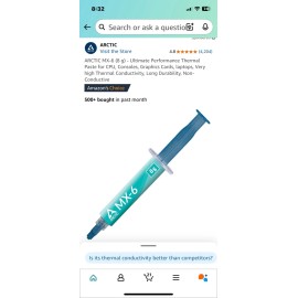 Arctic MX-6 Thermal Compound - Green (ACTCP00080A)