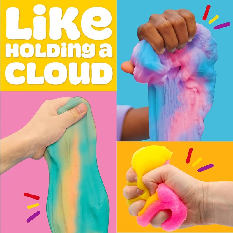 Play-Doh Cloud 4-Piece Bundle Pack Compound Packs New Toy Gift