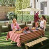 Flannel Backed Vinyl Tablecloths, Solid Color Premium Quality Waterproof Table