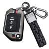SANRILY Luminous 3 Button Flip Key Fob Cover Case Fit