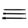 US PRO 3pc 150mm Drill Socket Adapter Set Hex -