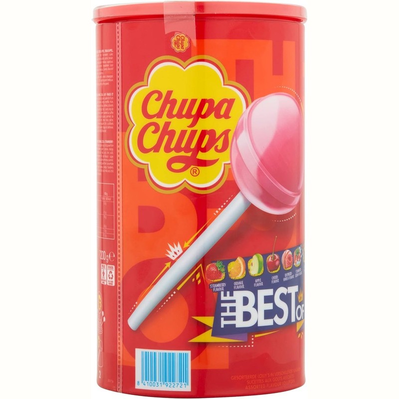Chupa Chups Lollipop 12g(Box of 100)