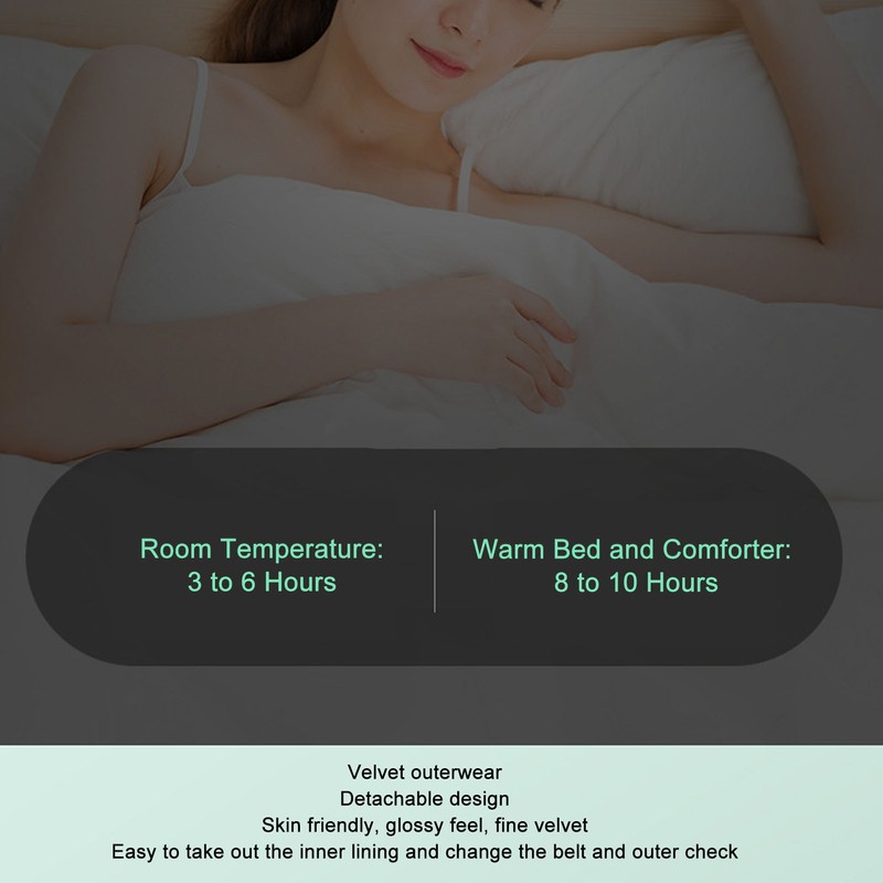 Hot Water Bag with Waistband 1000ml Double Hand Insert Free