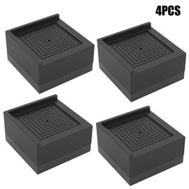 KMQRDZi Set of 4 Furniture Risers, Furniture Booster Feet, Sofa Coffee Table Bed Foot Raiser, Furniture Raiser Increases the Height of Furniture by 40 mm, for Sofa, Coffee Table, Cabinet, Bed, Desk
