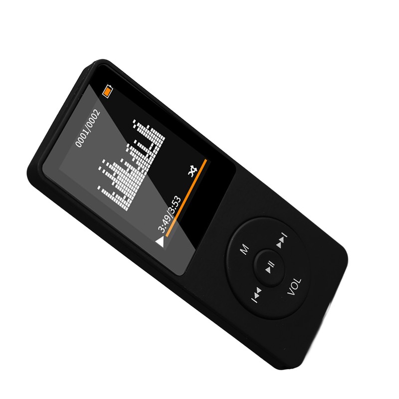 MP4 Player Multifunction Stylish Compact Stereo Sound Bluetooth Music Player
