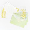 Enuby Mini Letter Envelopes, Deco Mimosa | Mini Letter Set,