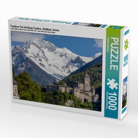CALVENDO Puzzle Baptism Valley with Castle Baptism - 1000 Pieces Photo Puzzle for Happy Hours