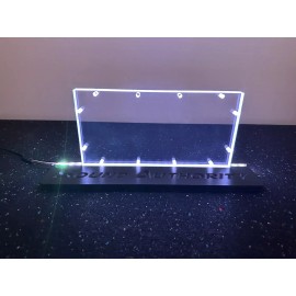 Skar Audio Blank 12” X 6” Plexiglass Viewing Window 3/4" For Subwoofer Box Or Amp