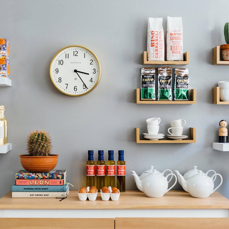 NEWGATE® Master Edwards Wall Clock | Mid Century Style Clock