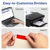 Avery Insertable Dividers with Pockets, 5 Tab Dividers for 3