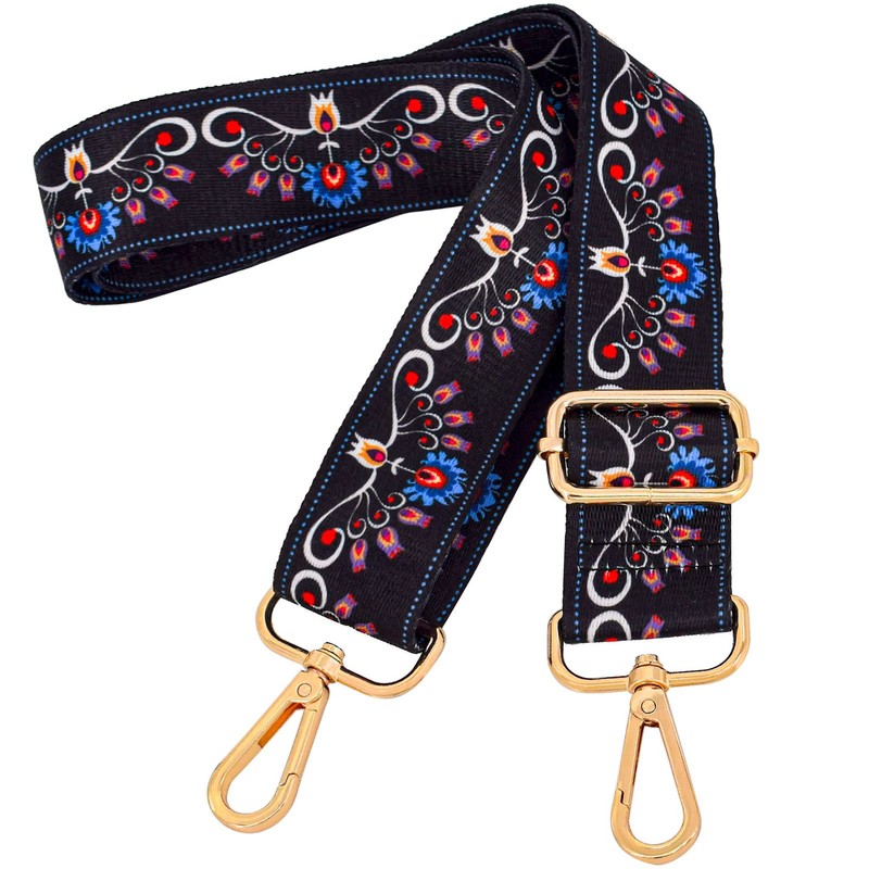 ROYGBCP Purse Strap Replacement Crossbody Straps for Purses Guitar Style