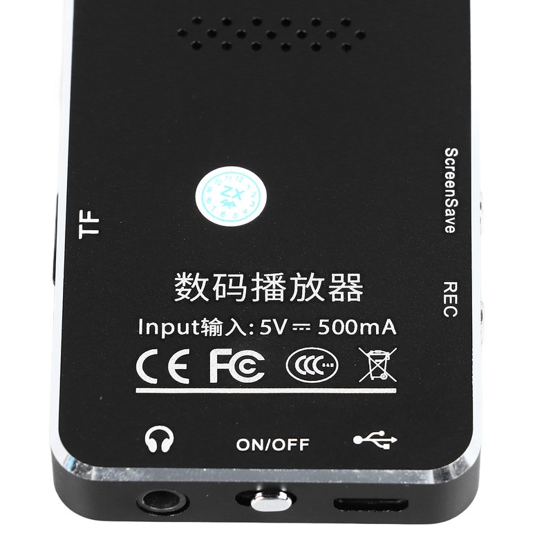 Bluetooth MP4 Player Touch Screen HiFi Lossless Sound Metal Shell
