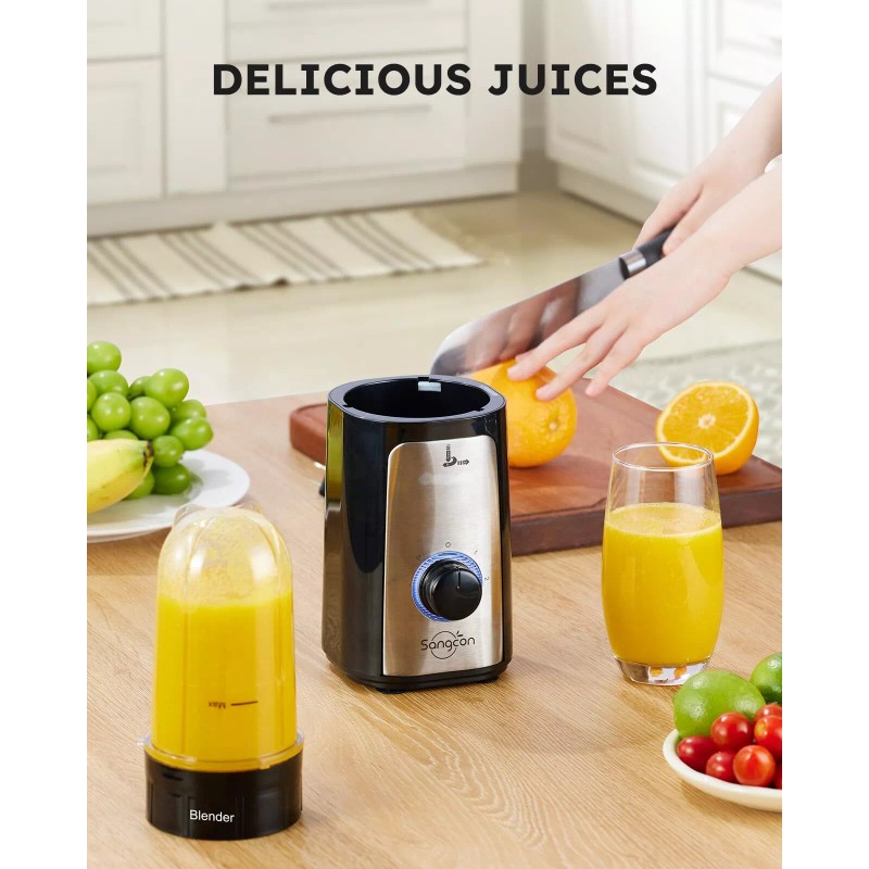 SANGCON 5 in 1 Blender and Food Processor Combo for