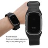 Rechargeable Intelligent Mosquito Repellent Bracelet Outdoor Anti Mosquito Wristband Black