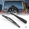 Shopauto Rear Windshield Wiper Arm Blade Assembly Kit Compatible with