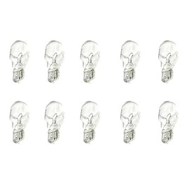 Confezione da 10 pezzi Lampada alogena T15 W16 W 12 V 16 W Wedge Tutto VETRO
